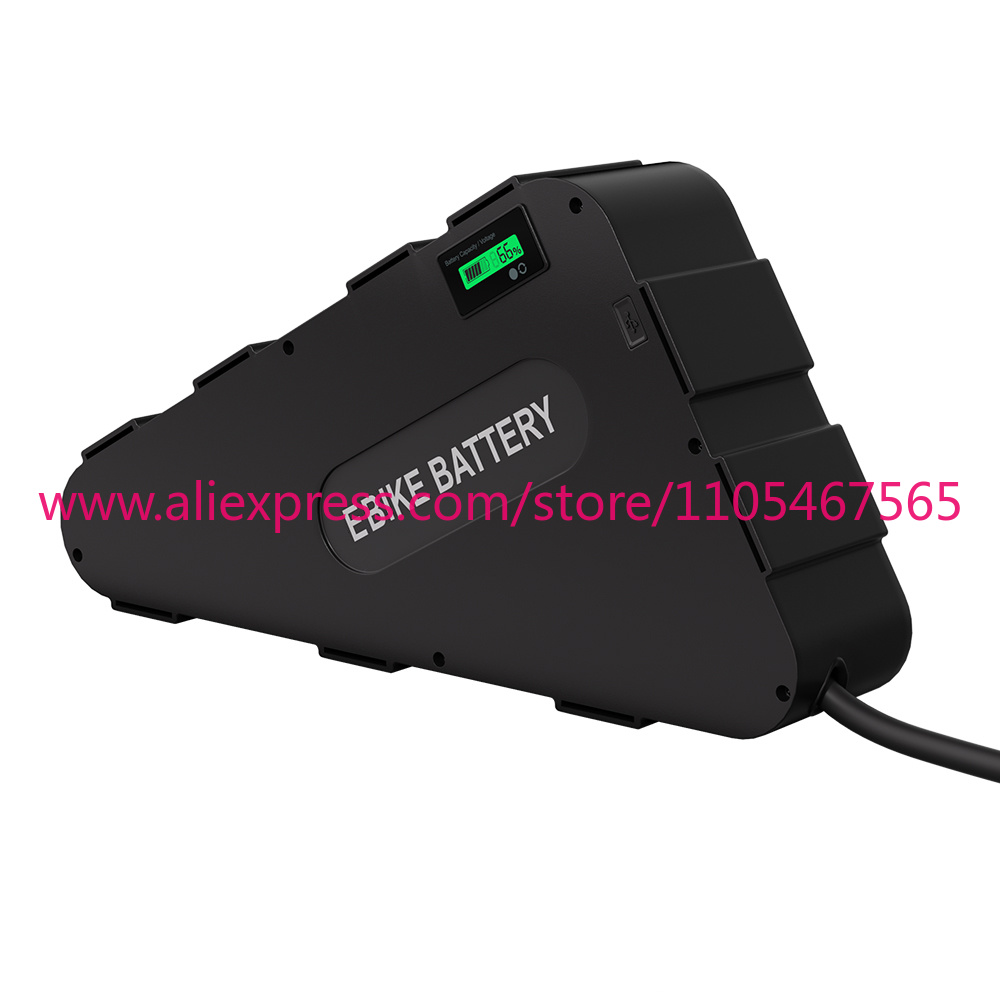 Electric Bicycle Battery 72V 30Ah - Batería de litio triangular para bicicleta