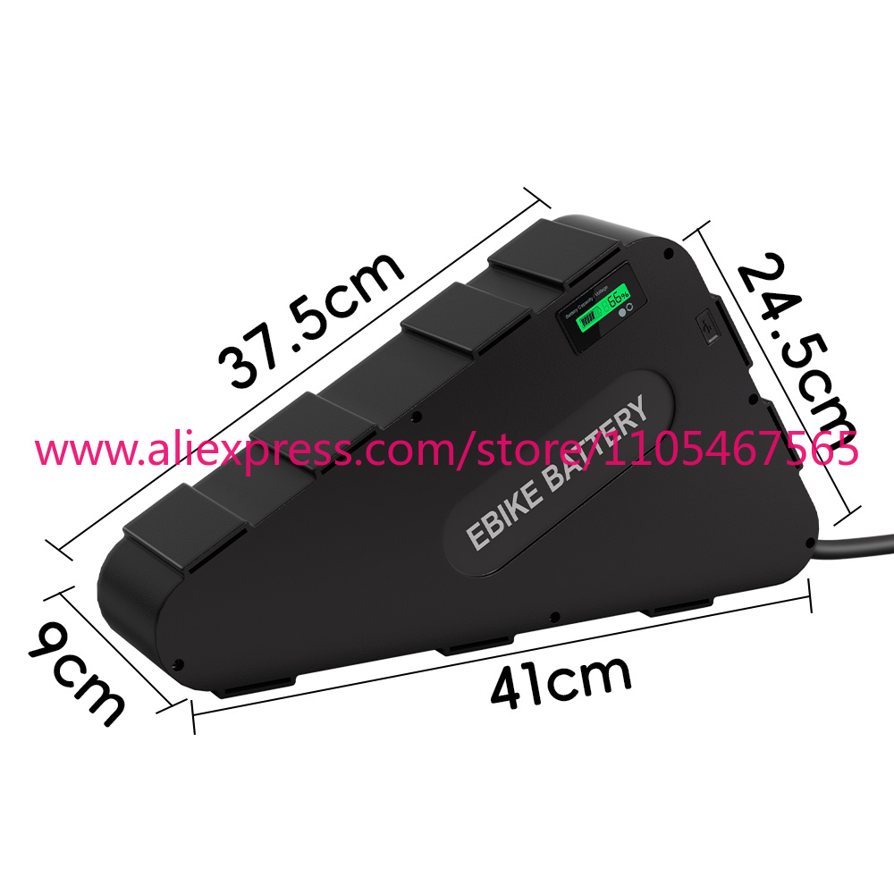 Batería de litio triangular pa - Electric Bicycle Battery 72V 30Ah reseña y precio