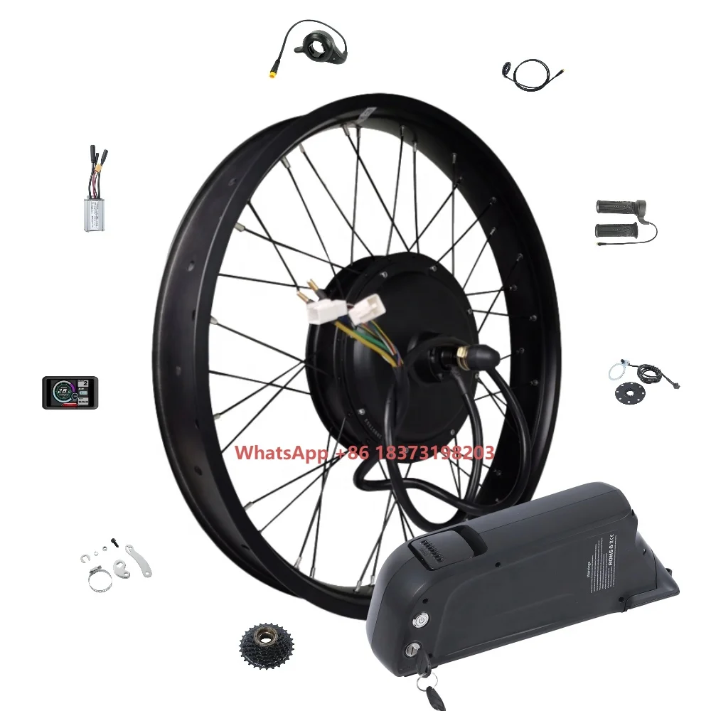 Kit de conversión de bicicleta - Ebike Conversion Kit 72V 3000W reseña y precio
