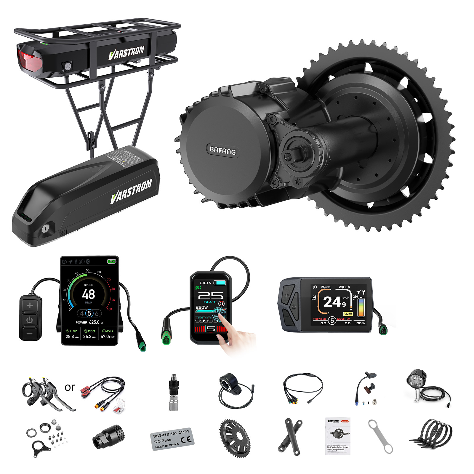[Envío desde EE. UU.] Kit de M - Bafang Bbs02B 48V 750W Mid Drive Kit reseña y precio