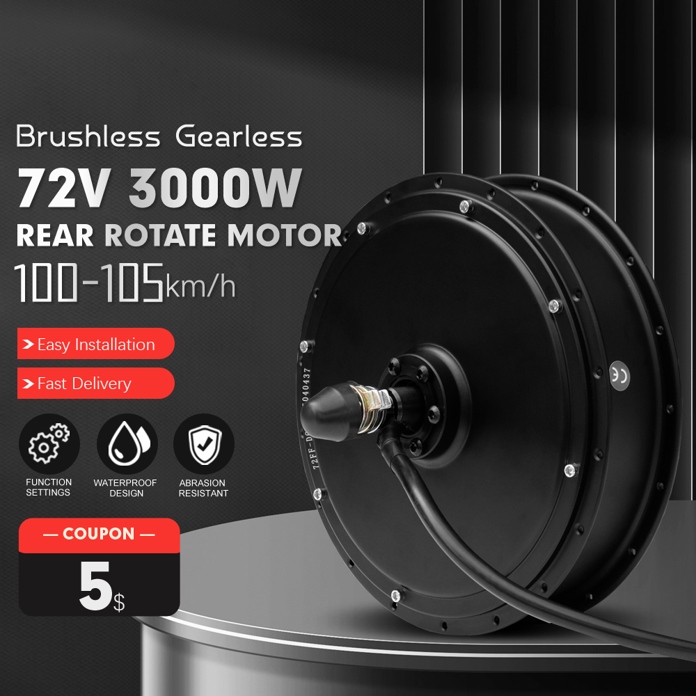Motor para Bicicleta Eléctrica - Ebike Conversion Kit 72V 3000W reseña y precio